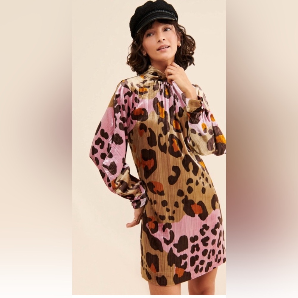 LIKE NEW ANTROPOLOGIE ELENOR LAYLA DRESS SIZE 00